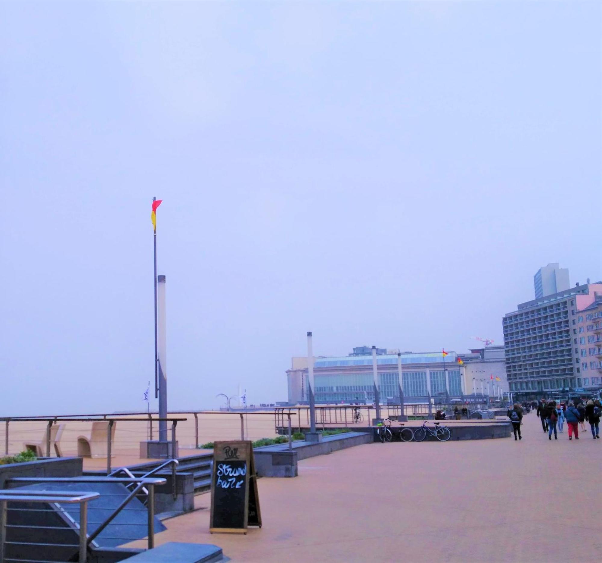 Studio Center Of Ostend W/Parking & South Terrace Apartment ภายนอก รูปภาพ